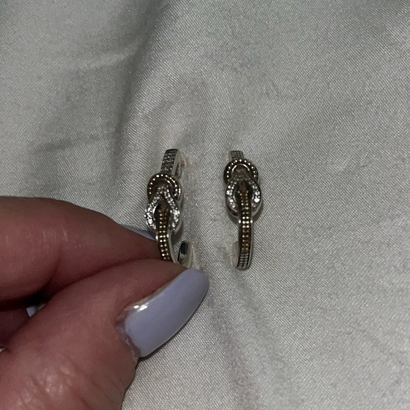 Lagos earrings.  Only worn a couple of times. - Picture 2 of 4